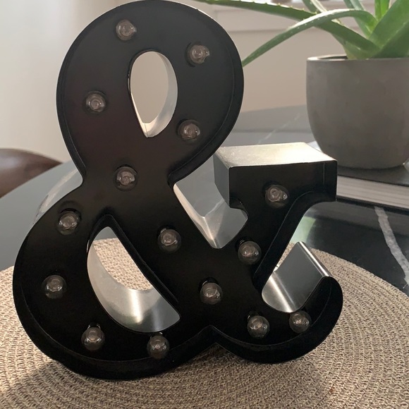 & light up sign